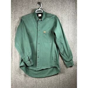 Wrangler Green Casual Button Down Shirt